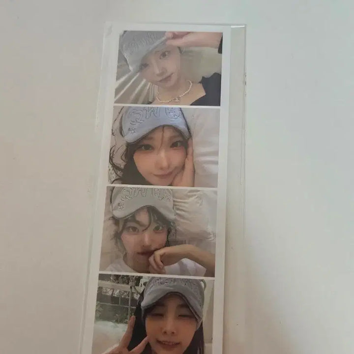 [BUNJANG] QWER Popup Exclusive Photocard / QWER 팝업 안대 특전 인생4컷