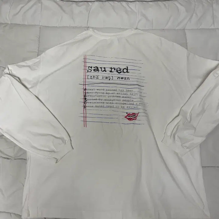 [BUNJANG] Blackout Sauced Long Sleeve T-Shirt XL / 블랙아웃 사우레드 XL
