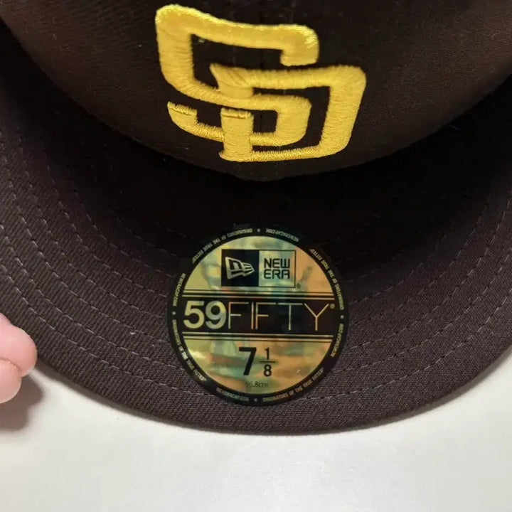 [BUNJANG] New Era San Diego Padres Cap 7 1/8 (56.8cm) / 뉴에라 샌디에이고 파드리스 모자 718 (56.8cm) 새상품