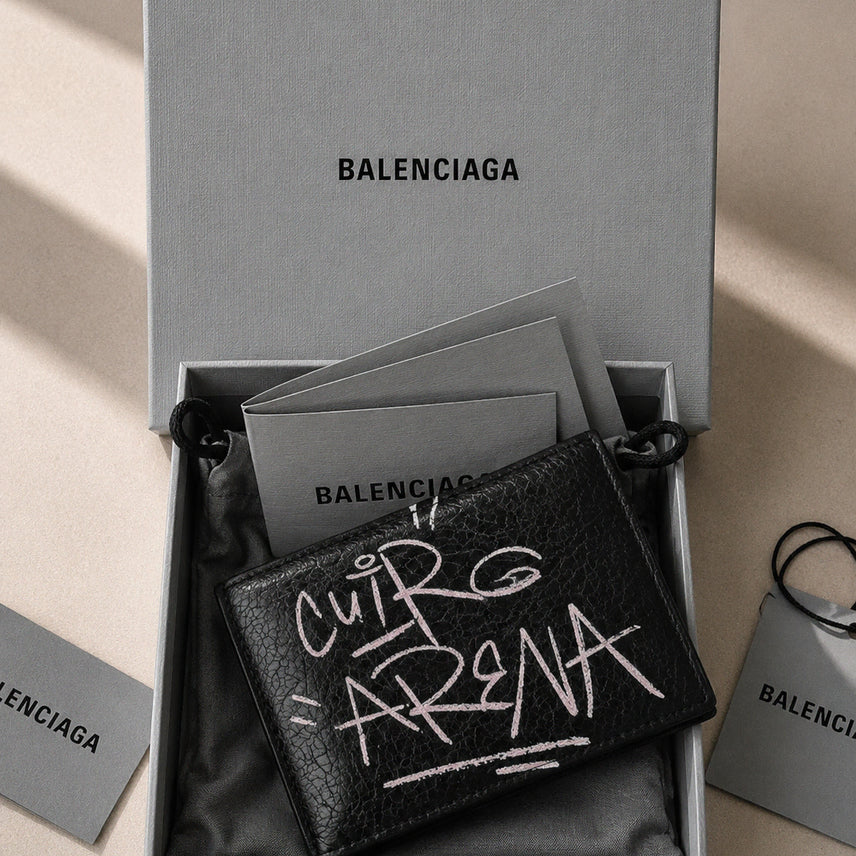 [BUNJANG] Balenciaga Graffiti Bifold Wallet / 발렌시아가 그래피티 반지갑