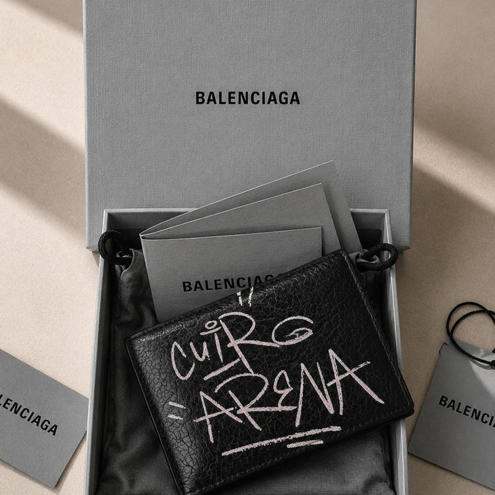 [BUNJANG] Balenciaga Graffiti Bifold Wallet / 발렌시아가 그래피티 반지갑