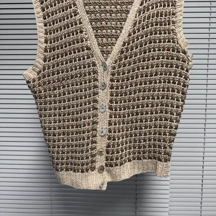 [BUNJANG] Bernat Klein Silk Knit Vest / bernat klein 실크 니트 베스트