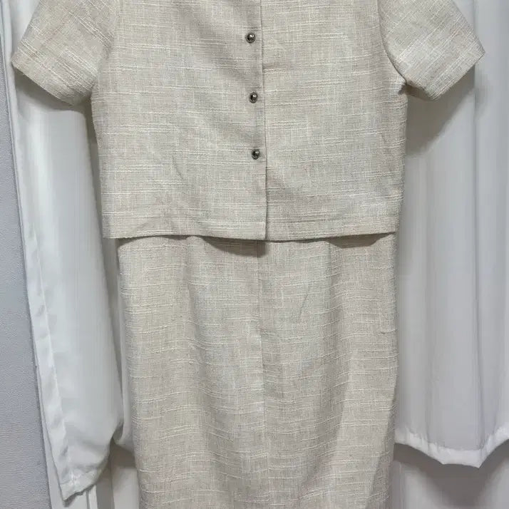 [BUNJANG] LUUL Two-Piece Style Short-Sleeve Long Dress / LUUL 루엘 투피스st 반팔 원피스