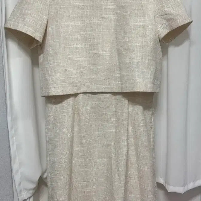 [BUNJANG] LUUL Two-Piece Style Short-Sleeve Long Dress / LUUL 루엘 투피스st 반팔 원피스