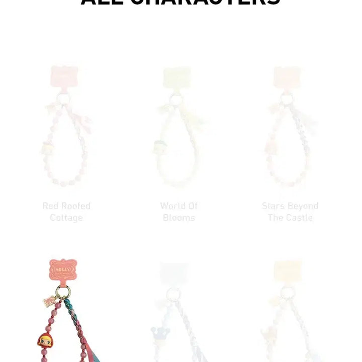 [BUNJANG] Pop Mart Molly Journey Moment Series Childhood Forest Phone Strap / 몰리 여정 속 순간 시리즈 휴대폰 스트랩 Childhood Forest