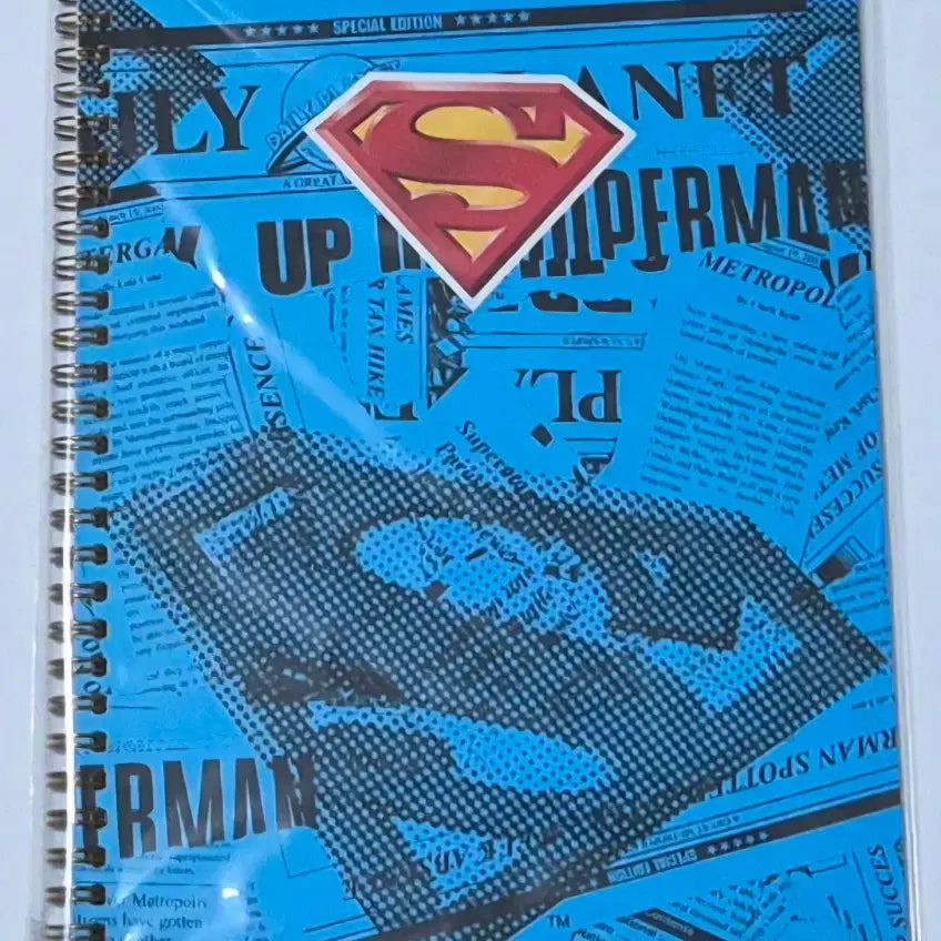 [BUNJANG] Classic Superman Stitched Notebook / 고전 슈퍼맨 합지 노트