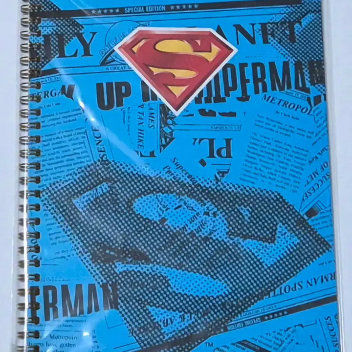 [BUNJANG] Classic Superman Stitched Notebook / 고전 슈퍼맨 합지 노트