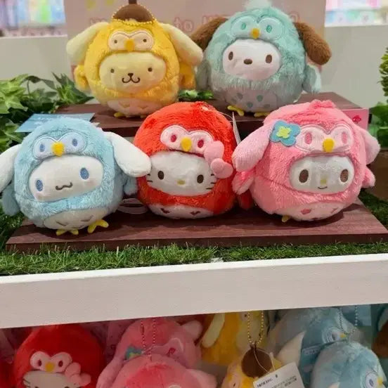 [BUNJANG] Sanrio Ikebukuro Limited Edition Owl Plush Keychain / 정품)산리오 이케부쿠로 한정판 부엉이 인형 키링