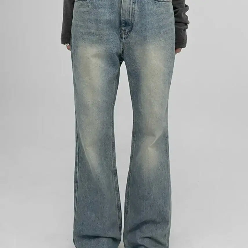 [BUNJANG] Black Up Tammi Nut Bootcut Denim Pants - Size S / (새상품) 블랙업 타미넛 부츠컷 데님팬츠 s