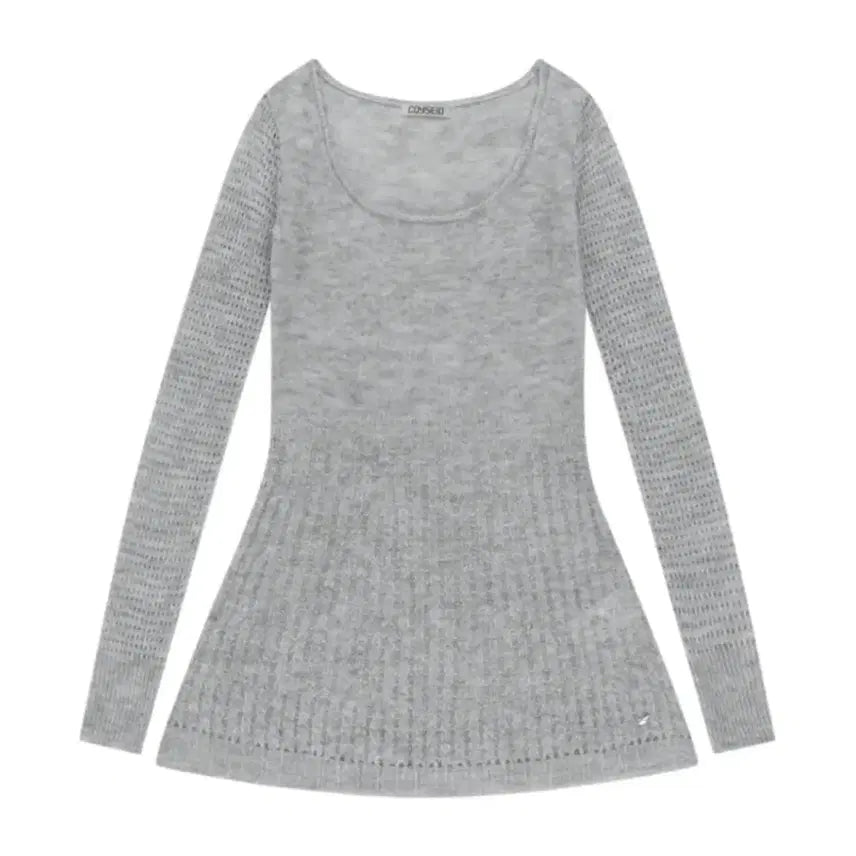 [BUNJANG] Koiseio Soft Velvet Knit Dress / 코이세이오 소프트 벨 니트 원피스