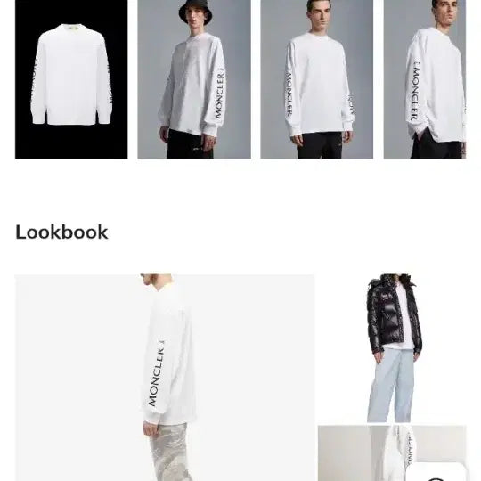[BUNJANG] Moncler HYKE Collaboration Long Sleeve Shirt L (Actual Size 105) / 몽클레어 HYKE 콜라보 롱슬리브L 실측105 백화점판