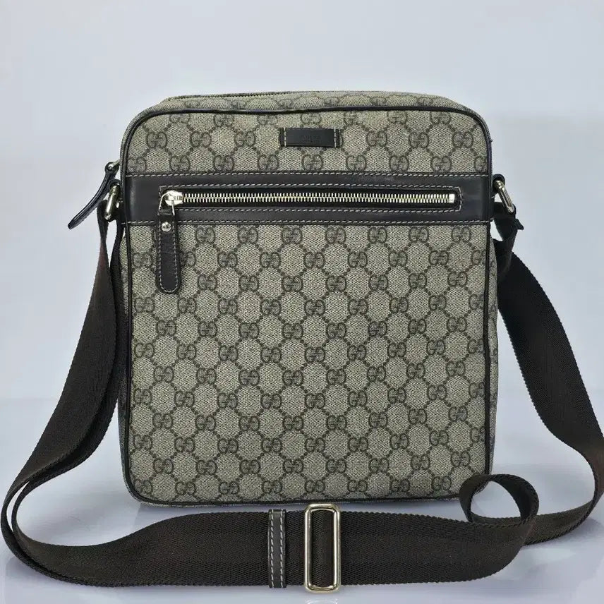 [BUNJANG] Gucci Supreme Canvas Messenger Crossbody Bag / 구찌 수프림 캔버스 메신저 크로스백