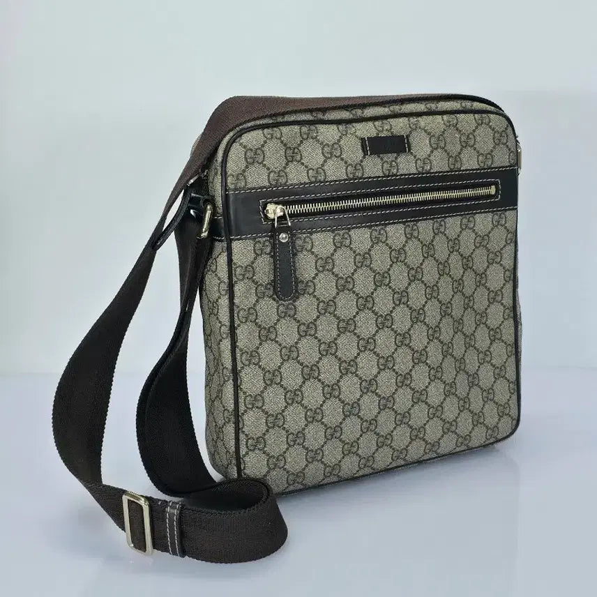 [BUNJANG] Gucci Supreme Canvas Messenger Crossbody Bag / 구찌 수프림 캔버스 메신저 크로스백