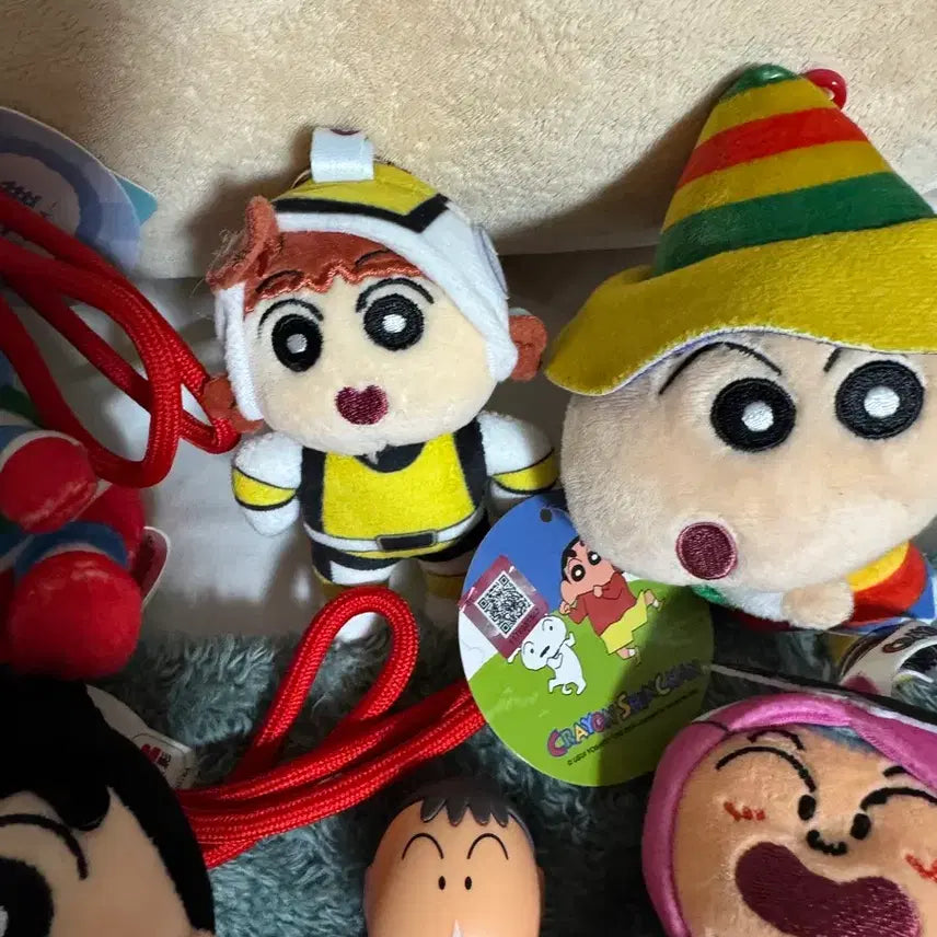 [BUNJANG] Crayon Shin-chan Crayon Shin-chan Doll Keychain Set New / 택달린새제품 짱구는 못말려 인형 키링세트 다드립니다