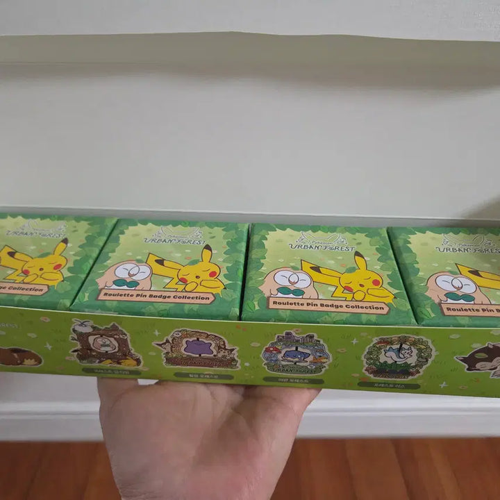 [BUNJANG] Pokemon Forest Roulette Pin Badge Collection Bundle Set / 포켓몬 포레스트 룰렛 핀뱃지 컬렉션 일괄