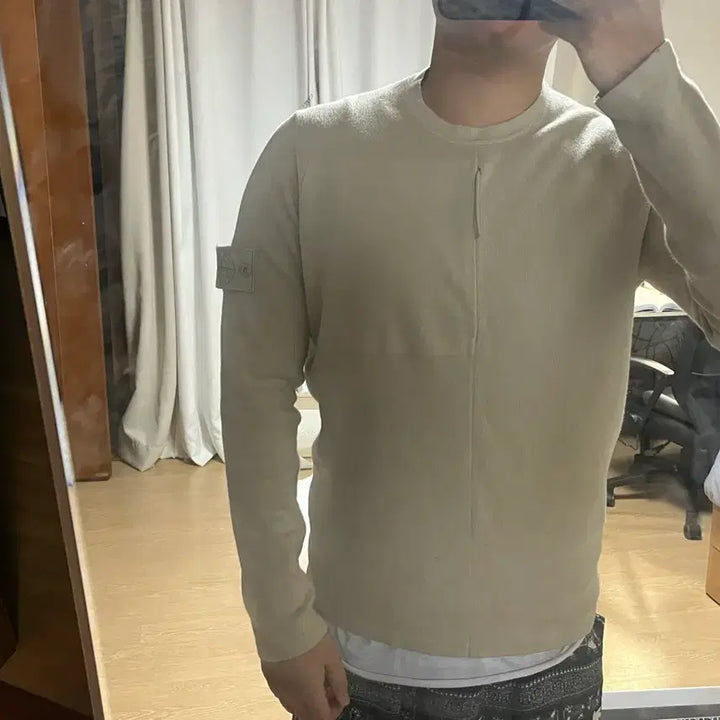 [BUNJANG] Stone Island Ghost Piece Knit / 스톤아일랜드 고스트피스 니트