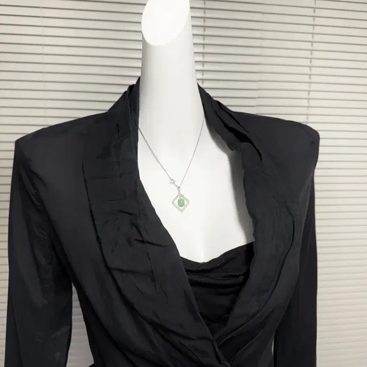 [BUNJANG] Vintage Drape Sheer Jacket / 빈티지 드레이프 시어 자켓