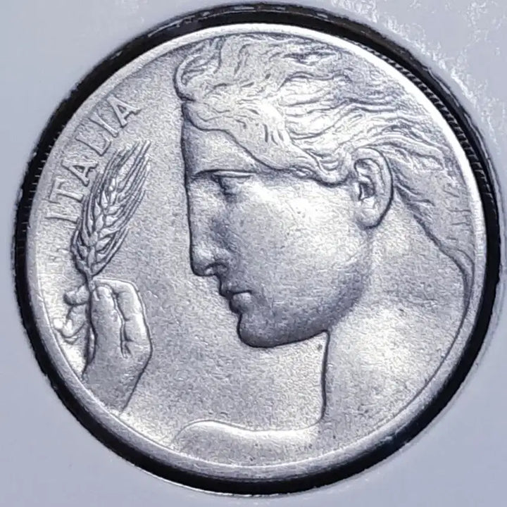 [BUNJANG] 1922 Italy 20 Centesimi Coin / 이탈리아 1922년 20센테시미.외국주화 주화 화폐 동전