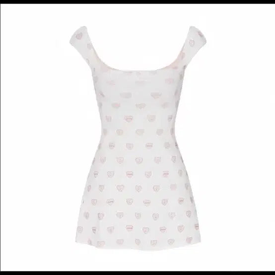 [BUNJANG] Skims Pointelle Pajama Mini Dress / 스킴스 포인텔 파자마 미니 원피스