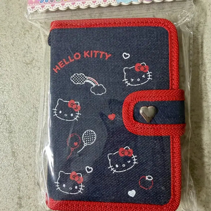 [BUNJANG] Sanrio Kitty Denim Binder / 산리오 데님바인더 키티