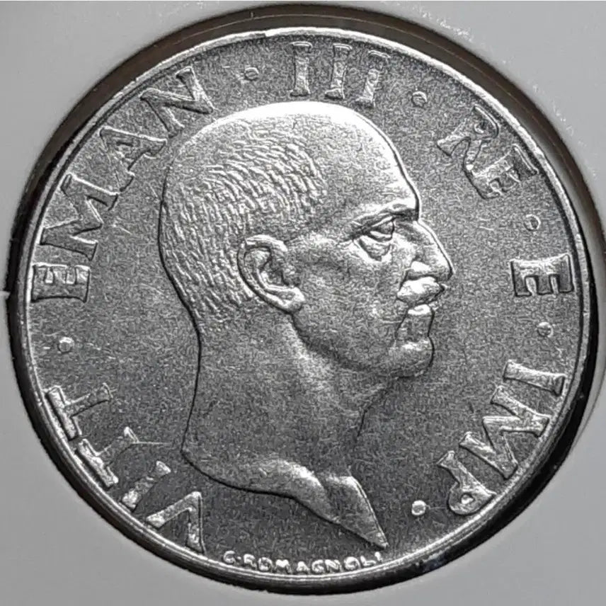 [BUNJANG] Italy 1941 50 Centesimi Coin / 이탈리아 미사용 1941년 50센테시미.외국주화 주화 화폐 동전