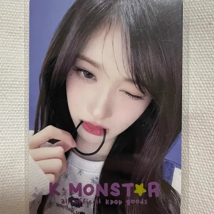 [BUNJANG] IVE Seo Kmonstar Taiwan Photocard POB / 아이브 이서 케이몬스터 대만 포카 미공포 특전 kmonstar