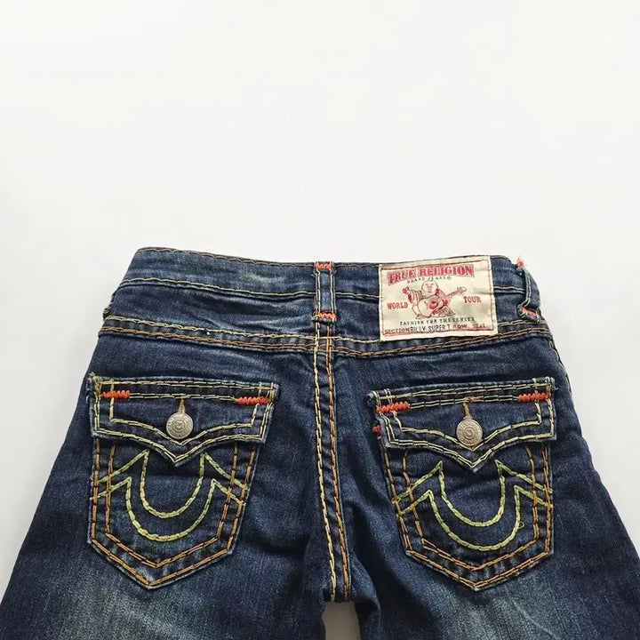 [BUNJANG] True Religion Slim Fit Stretch Denim Jeans Size 26 / 트루릴리전 청바지 슬림 스판 데님팬츠 사이즈26 R5551