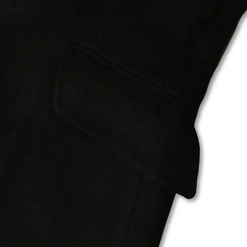 [BUNJANG] The Suit Company Black Wool Cashmere Mac Coat / 더 수트 컴퍼니 [The Suit Company]블랙 울 캐시미어 맥코트