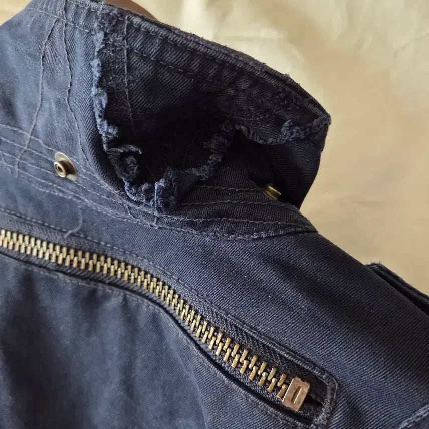 [BUNJANG] 90s Polo Ralph Lauren Cotton Field Jacket Navy L / 90s 폴로 랄프로렌 코튼 필드 자켓 네이비 L