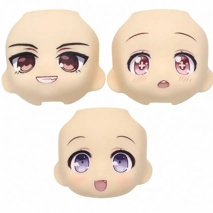 [BUNJANG] Custom Decal Face Parts for Obitsu &amp; Nendoroid (Non-Official) / 오비츠,  넨도로이드 얼굴파츠 (정품x)
