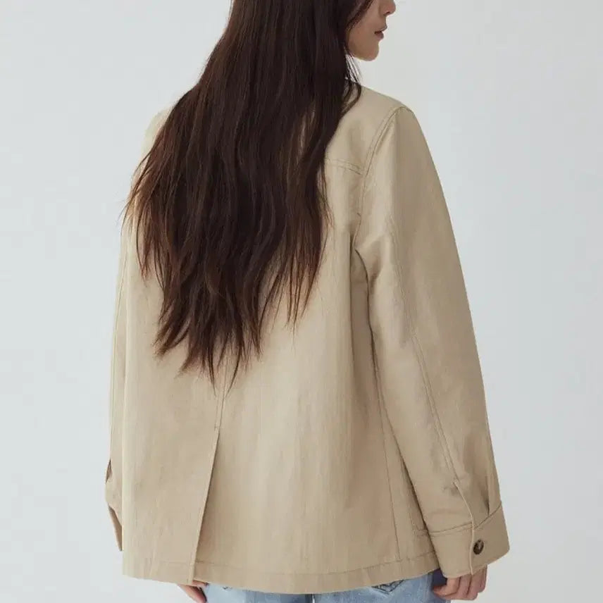 [BUNJANG] ILAIIL Beige Single Jacket / 일라일 자켓