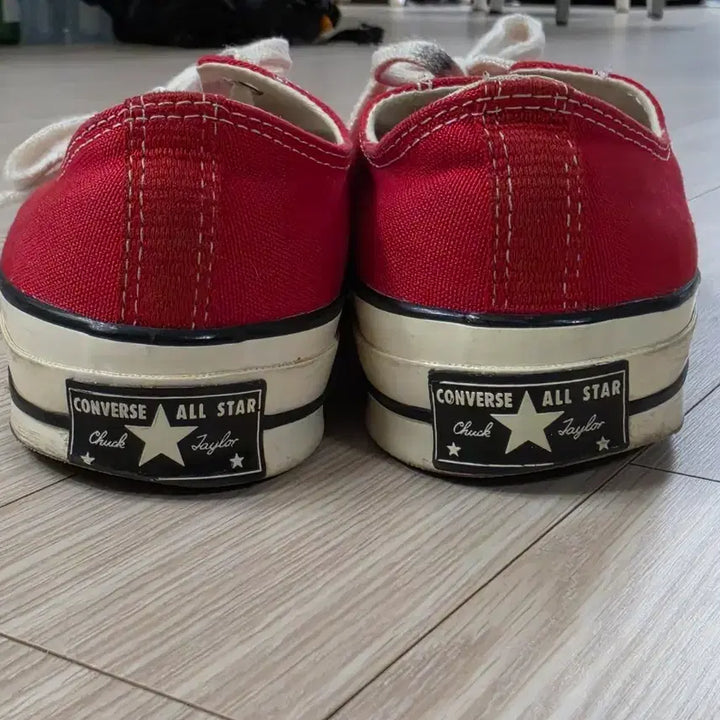 [BUNJANG] Converse Chuck Taylor All-Star Low Top Red (Size 265) / 컨버스 척테일러 로우 레드색상 265