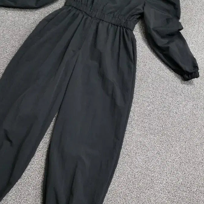[BUNJANG] Jullog Edge Black Long Jumpsuit (Free Size) / 줄로그  엣지 블랙 롱 점프수트 여성 Free
