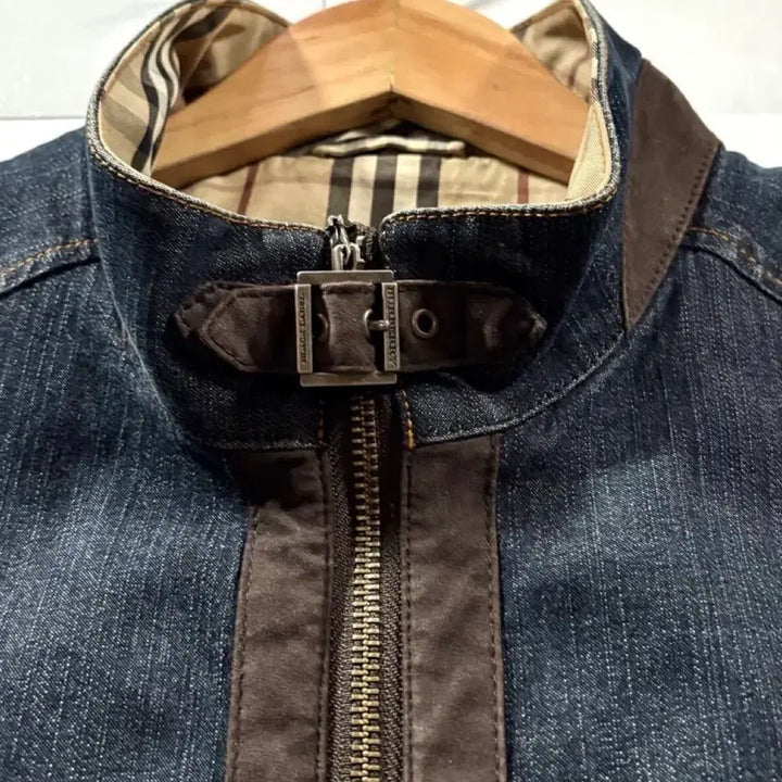 [BUNJANG] Burberry Black Label Denim Jacket / 버버리 청자켓