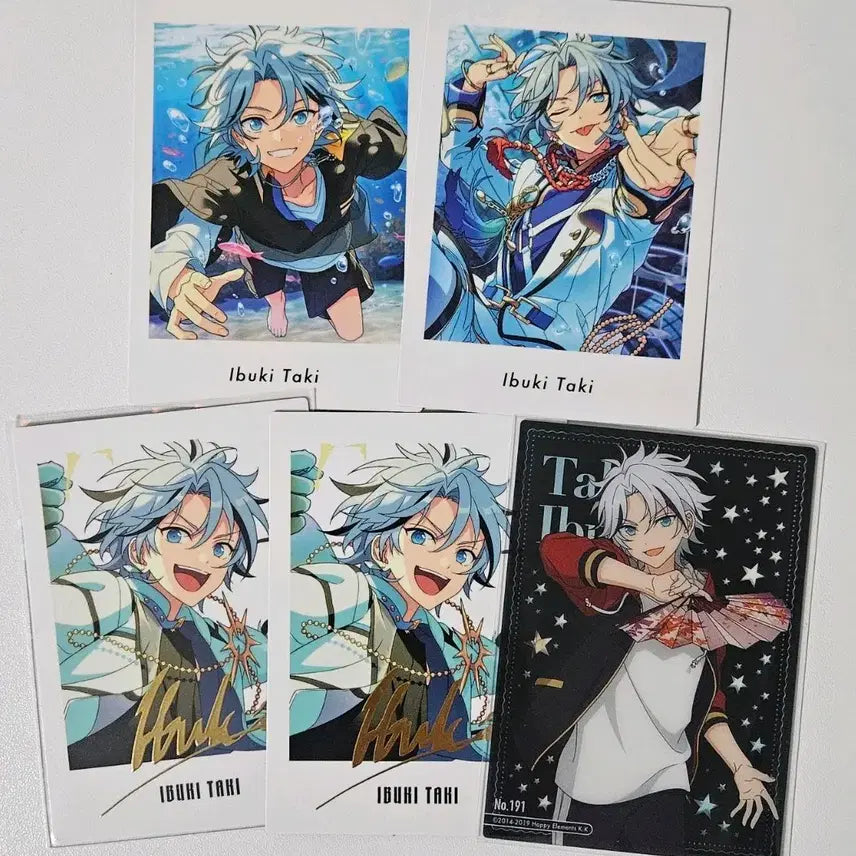 [BUNJANG] Ensemble Stars! Takamine Ibuki 6th Anniv. Trading Card Set / 앙스타 타키 이부키 파샤 파샷츠 6탄 9주년 클카 4탄 일괄