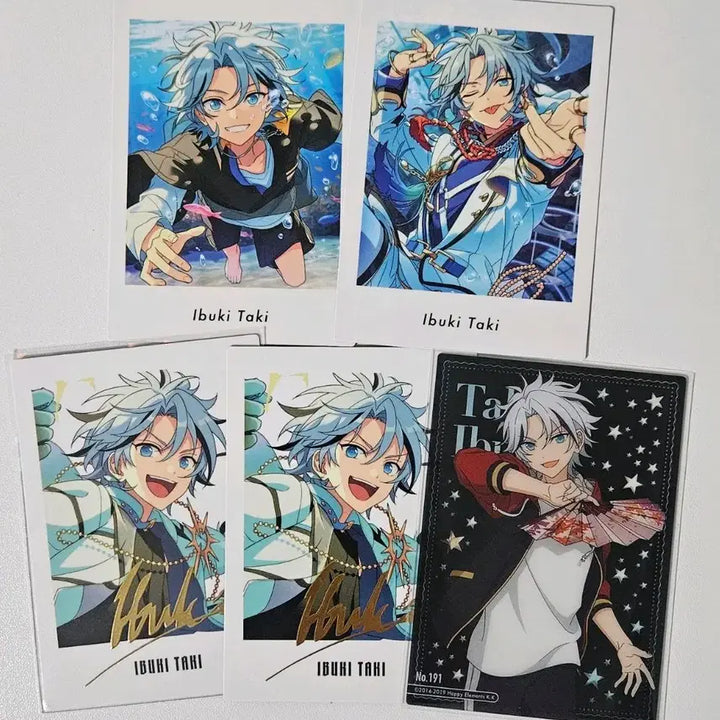 [BUNJANG] Ensemble Stars! Takamine Ibuki 6th Anniv. Trading Card Set / 앙스타 타키 이부키 파샤 파샷츠 6탄 9주년 클카 4탄 일괄