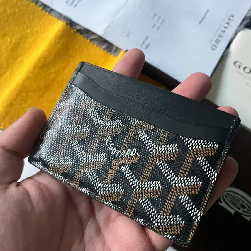 [BUNJANG] Goyard Saint-Pierre Card Wallet Black / [새상품급/풀구성] 고야드 생쉴피스 카드지갑
