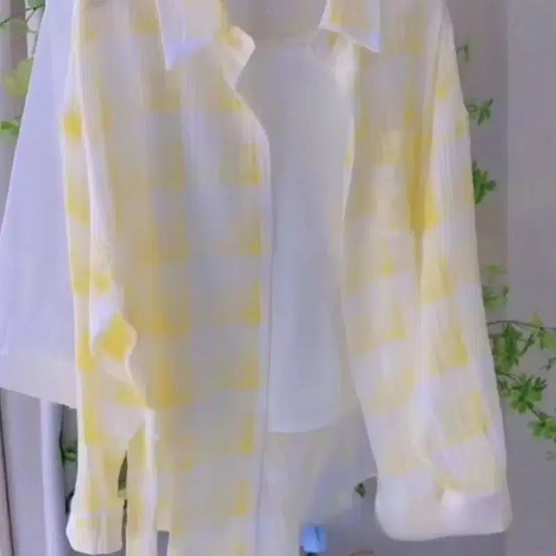 [BUNJANG] 3 Piece Set Summer Check Pattern Shirts (Blue, Yellow, Green) / 새상품 3개세트 여름셔츠(블루,옐로우,그린)
