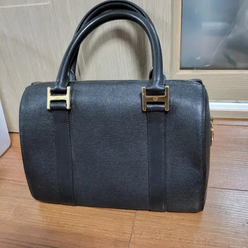 [BUNJANG] MCM Black Boston Bag Tote Bag / MCM 블랙 보스턴백 토트백 가방
