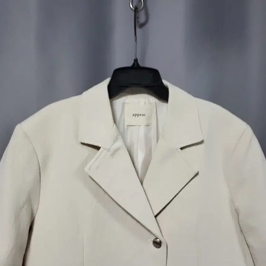 [BUNJANG] Beige Cotton Jacket / 베이지 면 자켓