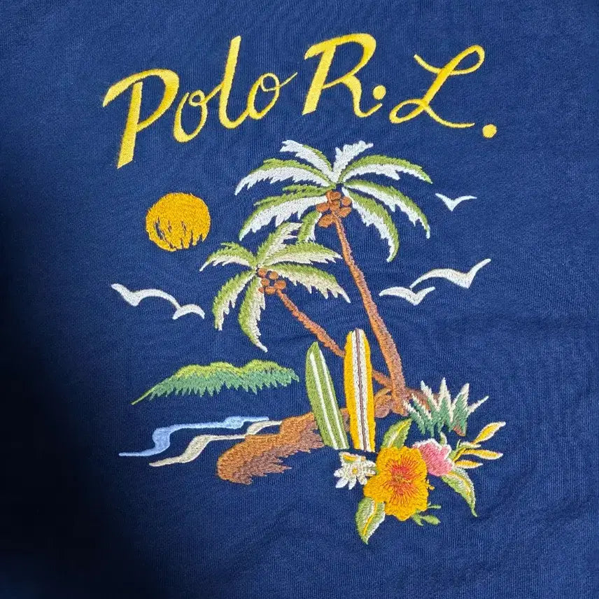 [BUNJANG] Polo Ralph Lauren Palm Tree Hoodie (Size L) / 폴로 야자수 후드티 판매합니다 (사이즈L)
