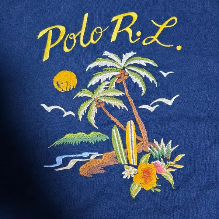 [BUNJANG] Polo Ralph Lauren Palm Tree Hoodie (Size L) / 폴로 야자수 후드티 판매합니다 (사이즈L)