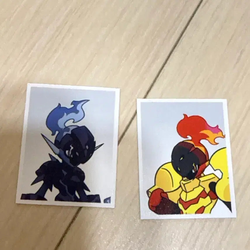 [BUNJANG] Pokemon Proof Photo Sticker Set (Parabane &amp; Kandar) / 포켓몬 증명사진 스티커 파라블레이즈 카니다르마 세트