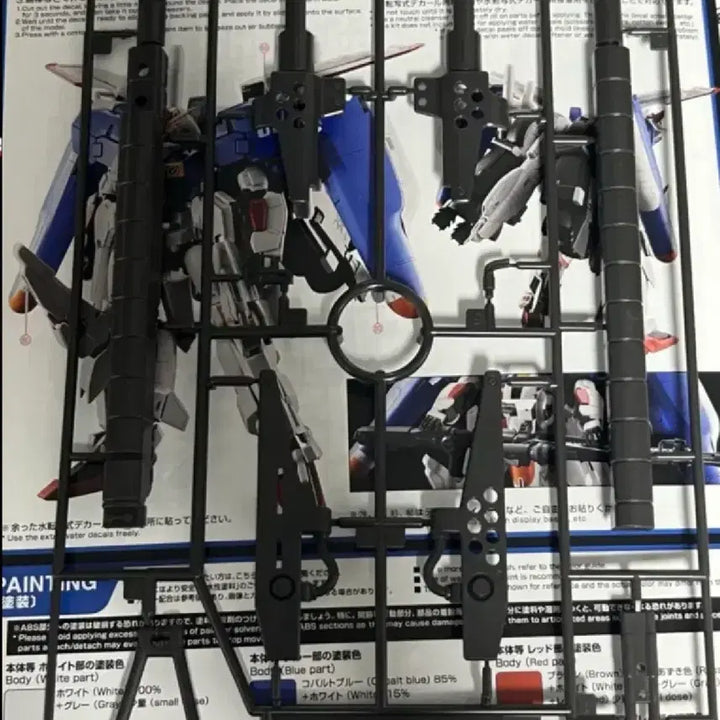[BUNJANG] MG EX-S Gundam Taskforce Beam Smart Gun Burst Fire Equipment Gun Barrel W Runner / MG EX-S 익세스 태스크포스 빔 스마트건 연사 장비 W 런너