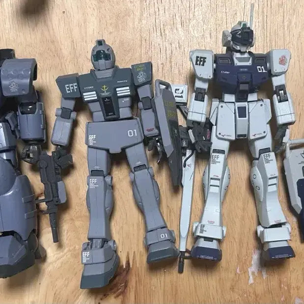 [BUNJANG] Bandai Hobby HG Phi-3000G White Dingo Set / HG 클럽g 화이투 딩고샛