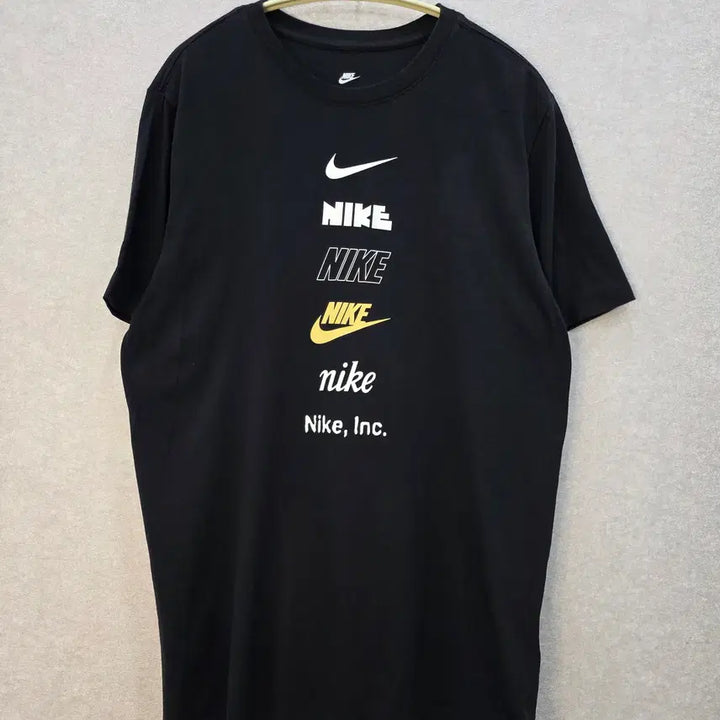 [BUNJANG] Nike Multi Logo Short Sleeve T-Shirt / 나이키 멀티 로고 반팔티 NIKE