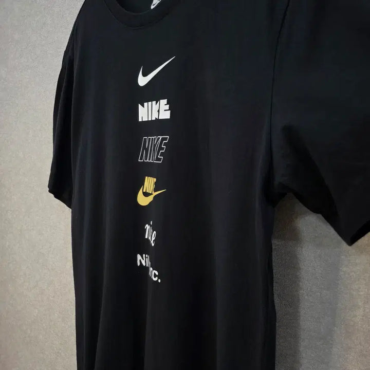 [BUNJANG] Nike Multi Logo Short Sleeve T-Shirt / 나이키 멀티 로고 반팔티 NIKE