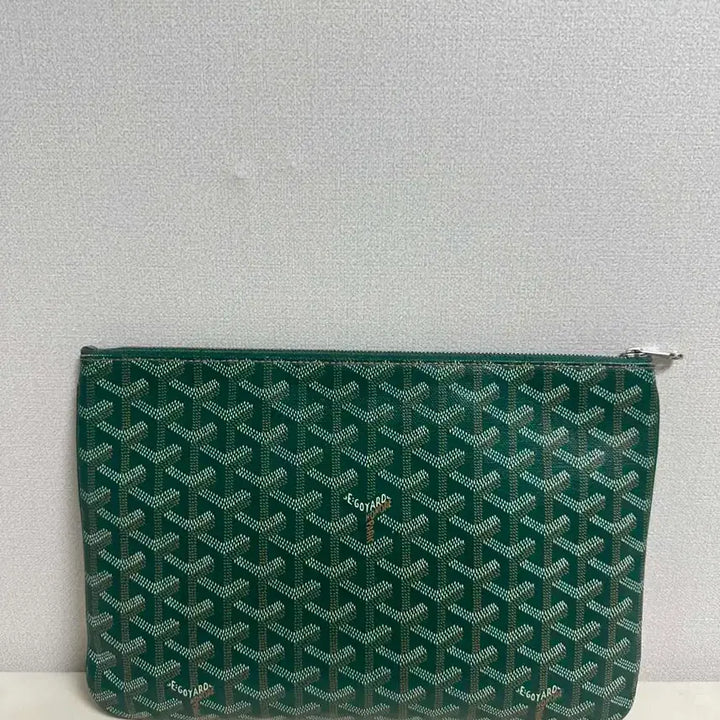 [BUNJANG] Goyard Saint Louis Clutch MM Green / 고야드 세나 클러치 mm 그린