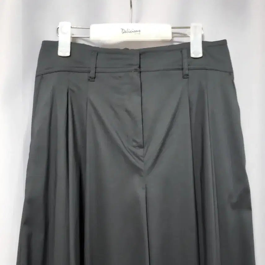 [BUNJANG] Pintuck Wide Culottes Pants / 핀턱 와이드 큐롯팬츠