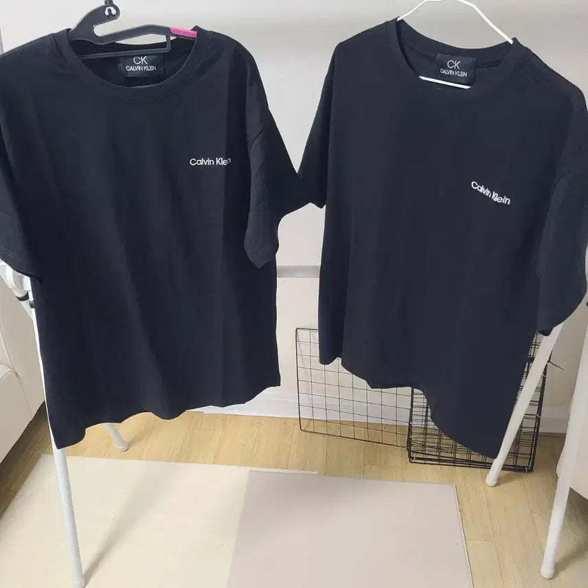 [BUNJANG] Calvin Klein Unisex Logo T-Shirt XL / 캘빈클라인 반팔티 남여공용새상품XL